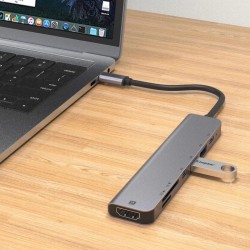 هاب 7 پورت USB-C پرووان مدل PHU565